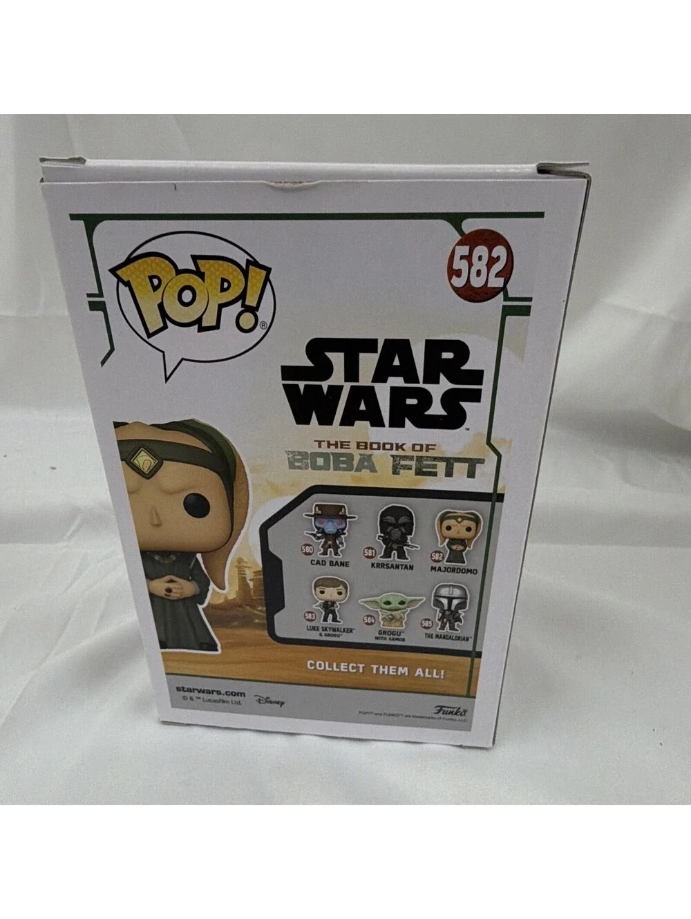 Funko Pop! Star Wars Book of Boba Fett Majordomo #582 Vinyl Figurine